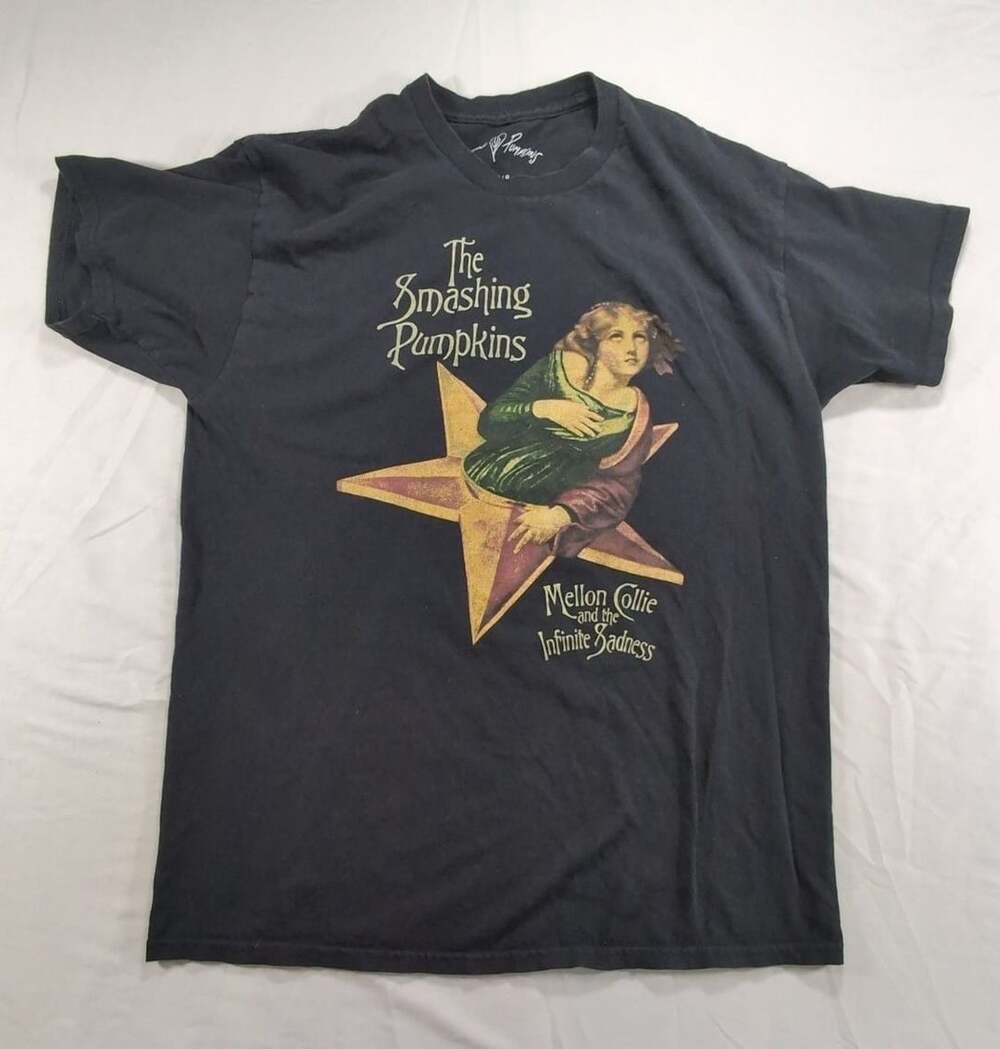 The Smashing Pumpkins Mellon Collie and the Infinite Sadness Black T-Shirt Large